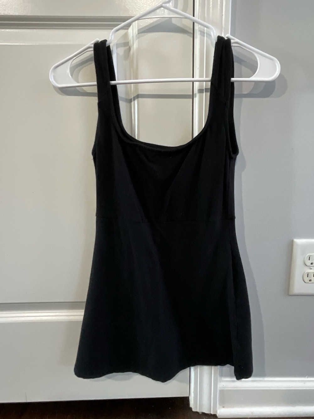 Urban Outfitters Black Scoop Neck Mini Dress